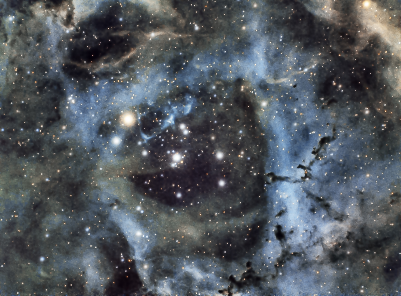 NGC2237 Hubble Palette